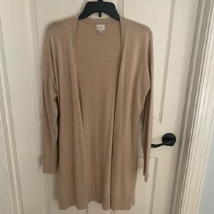 Khaki cardigan
